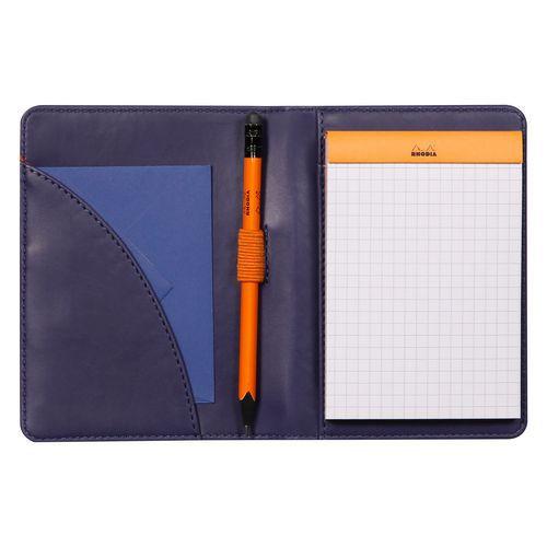 Illustration de : Livret porte-bloc ou carnet n 12 10,5 x 14 cm - Rhodia