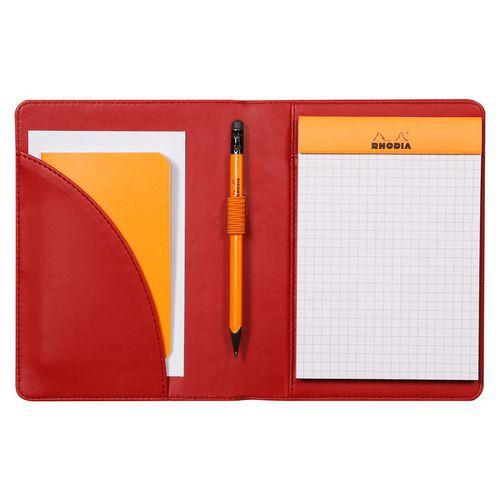 Livret porte-bloc n 13 coquelicot pour bloc carnet format A6 thumbnail image 1