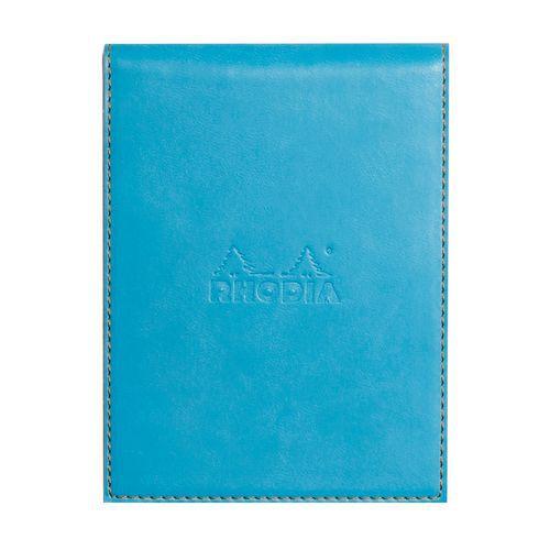 Porte-bloc turquoise avec porte-crayon + bloc n 12 ligné thumbnail image 1