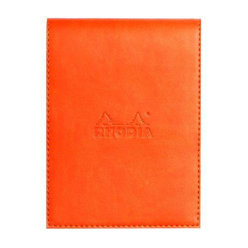 Porte-bloc tangerine avec porte-crayon + bloc n 12 5x5 thumbnail image 1