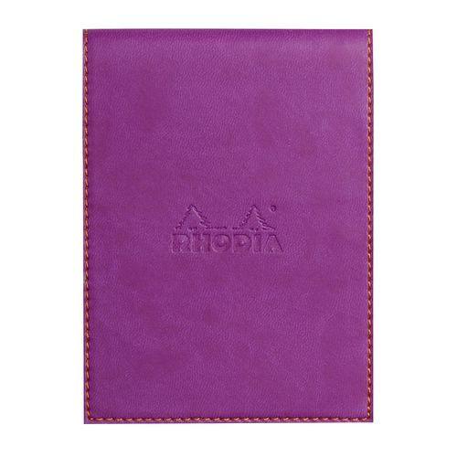 Porte-bloc violet avec porte-crayon + bloc n 12 5x5 thumbnail image 1