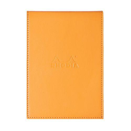Porte-bloc orange avec porte-crayon + bloc n 13 5x5 thumbnail image 1