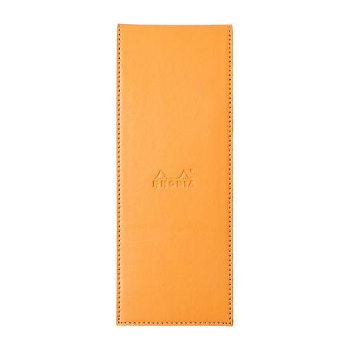 Porte-bloc orange avec porte-crayon + bloc N 8 5x5 thumbnail image 1