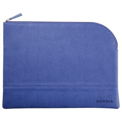 Pochette zippée en simili cuir italien taille L spahir thumbnail image 1