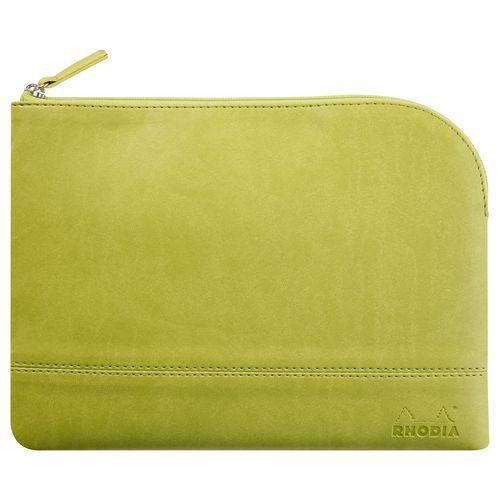 Illustration de : Pochette zippée taille M 16 x 22 cm - Rhodia