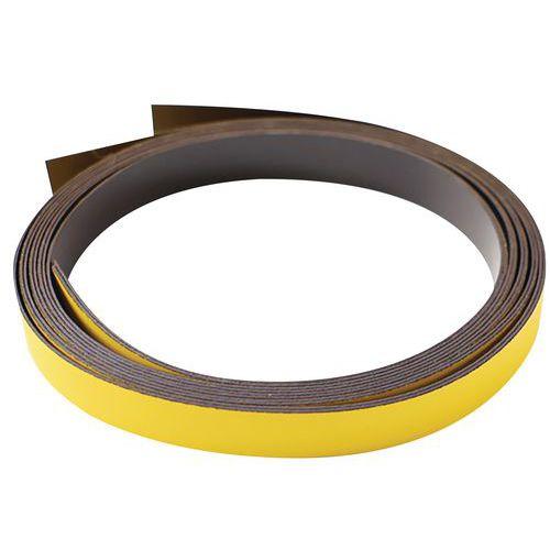 Ruban magnétique pour plannings (lot de 2) - Jaune thumbnail image 1