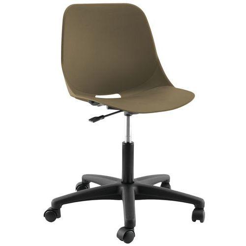Chaise Bakéa coque polypropylène Taupe thumbnail image 1