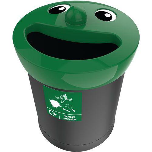 Poubelle Smiley Face 52L Déchets alimentaires - Vepabins thumbnail image 1