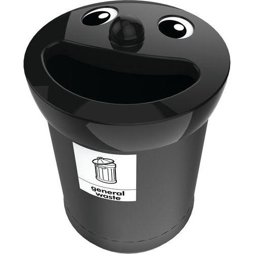 Poubelle Smiley Face 52L déchets généraux - Vepabins thumbnail image 1