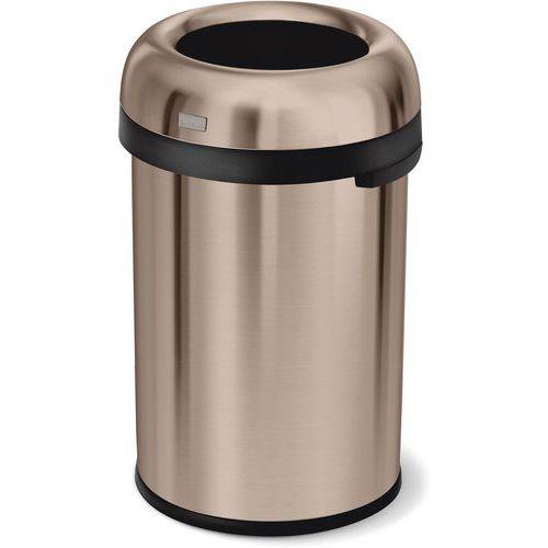 Poubelle Bullet Open Top 115L, Simpele Human or rose thumbnail image 1