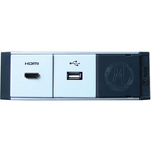 Illustration de : Kit déport spé VPI : USB 20 cm + HDMI 10 m + USB 5m amplifié