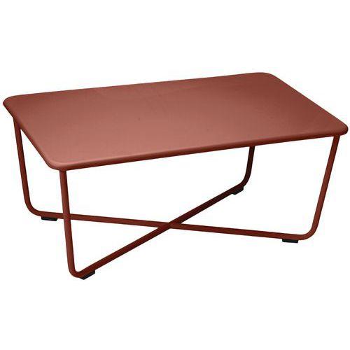 Table basse Croisette ocre rouge thumbnail image 1