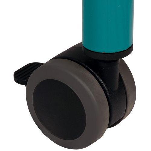 Illustration de : Roulettes pour table DEMETER - Hephaistos