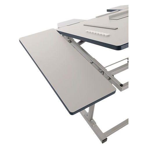 Tablette latérale fixe pour table Déméter - gris 9006 thumbnail image 1