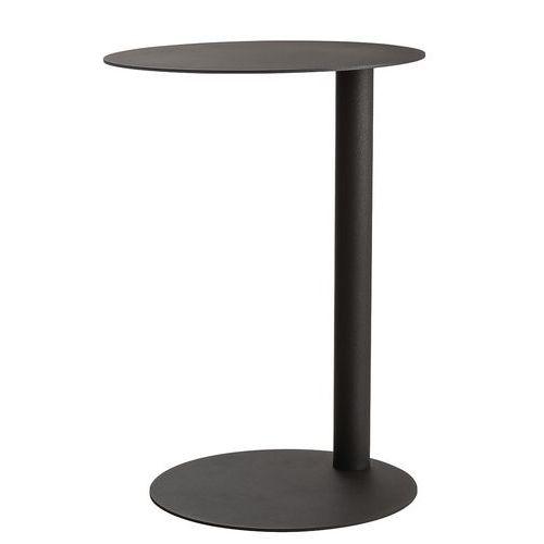 Guéridon métal Easy Office Diam.40 cm Anthracite thumbnail image 1