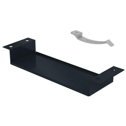 Support mini UC anthracite + guide passe câble en plastique thumbnail image 1