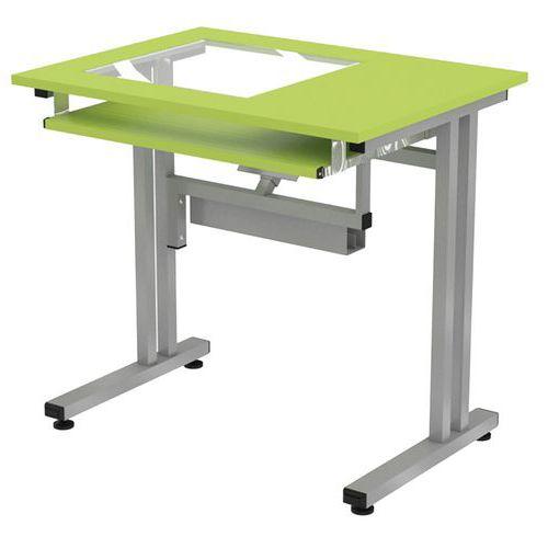 Poste informatique scolaire Mini pour écran encastré à gauche thumbnail image 1