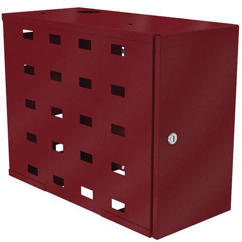 Coffre UC fermé Arcade - rouge carmin thumbnail image 1