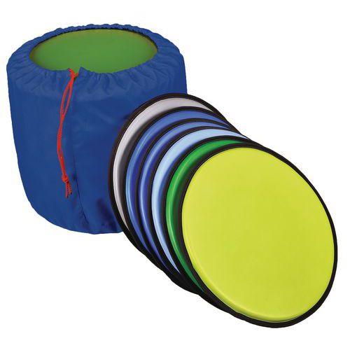 Lot de 10 coussins avec sac de rangement Confetti thumbnail image 1
