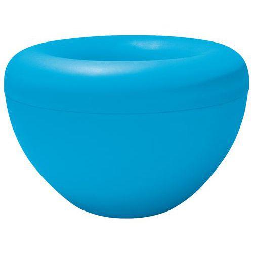 2 jardinières intérieures Scoop avec pots - bleu ciel thumbnail image 1