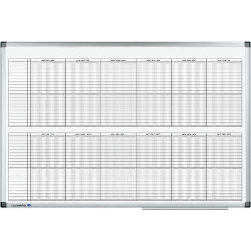 PREMIUM planning annuel 60x90cm Acier laqué thumbnail image 1