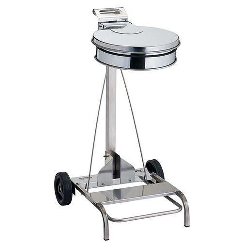 Support sac mobile a pedale inox AISI 304 thumbnail image 1