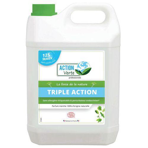 Lot de 4 Action Verte triple action menthe sols concentré Ecocert 5L thumbnail image 1