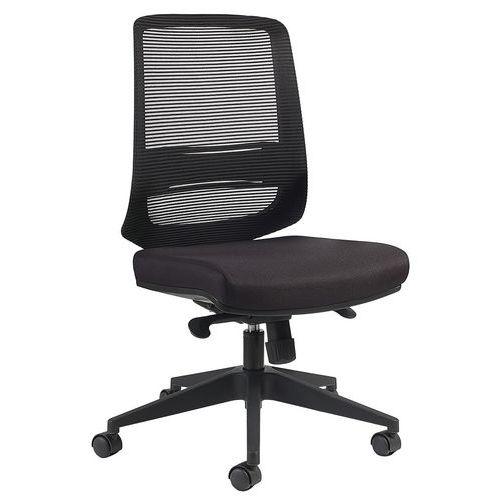 Chaise de bureau NOVY Eco MD résille Noir sans Têtiere Noir thumbnail image 1