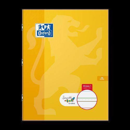 Cahier serpodile agrafé 17x22 48 pages ligné 7mm niveau 1 thumbnail image 1