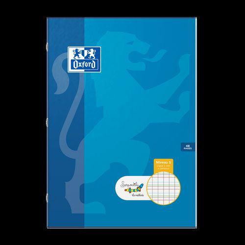 Cahier serpodile agrafé a4 48pages seyes ligné 2mm niveau 5 thumbnail image 1