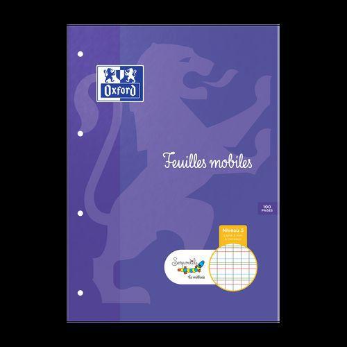 Feuilles mobiles DYS perforées A4 seyes ligné 2mm thumbnail image 1