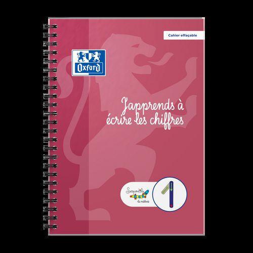 Cahier apprentissage chiffres serpodile a5 50 pages + stylo thumbnail image 1