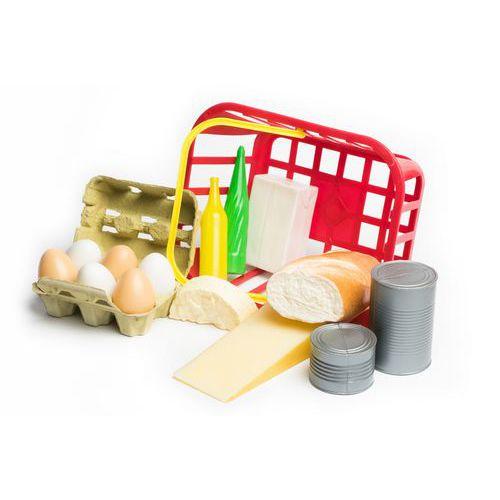 Illustration de : Panier plastique 15 pièces déjeuner