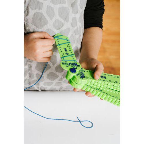 Illustration de : Les laçages mathématiques addition