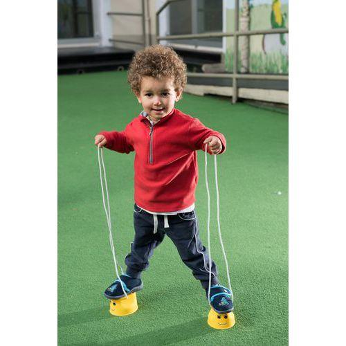 Illustration de : Paire mini échasses boites h: 65mm