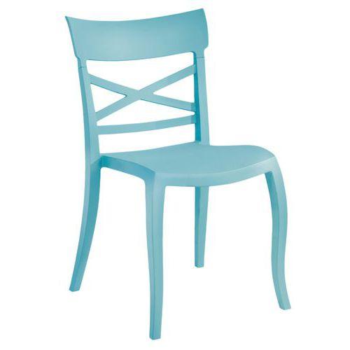 Chaise polypropylène X SERA S bleu clair thumbnail image 1