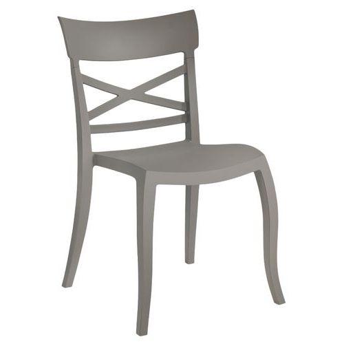Chaise polypropylène X SERA S gris thumbnail image 1