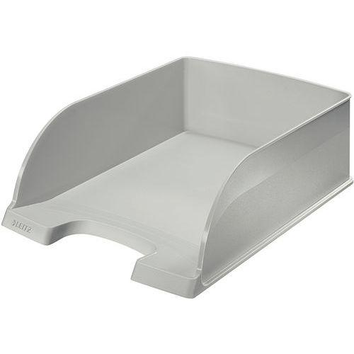 Lot de 4 Corbeille à courrier Leitz Plus, Jumbo Gris thumbnail image 1