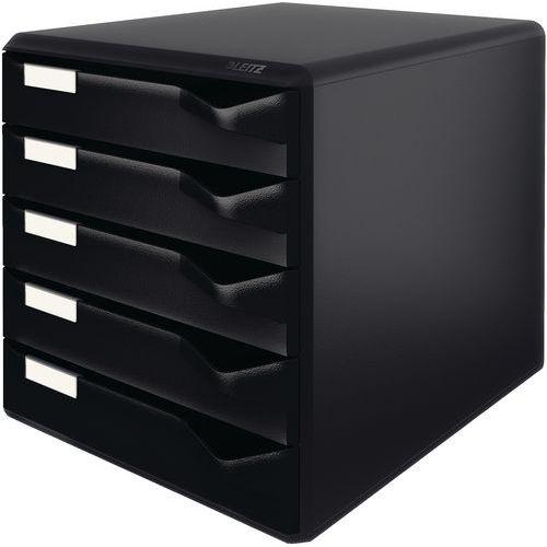 Bloc de classement Leitz 5 tiroirs Noir thumbnail image 1