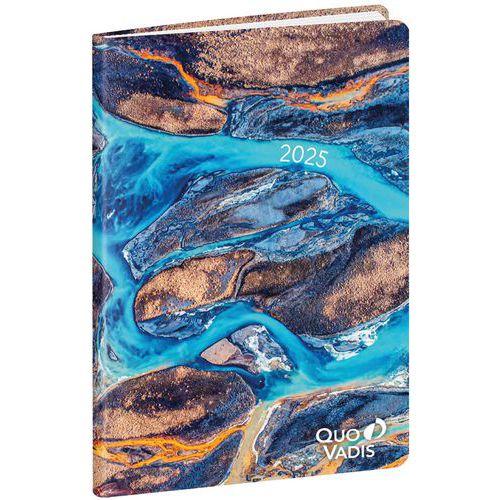 Semainier 2025 13 mois Respire islande Affaires - 10x15 cm thumbnail image 1