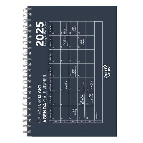 Calendrier mensuel 2025 Oslo Calendar Diary - 16x24 cm thumbnail image 1
