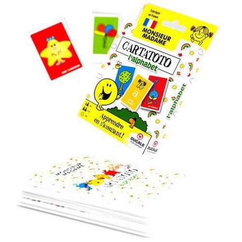 Illustration de : Cartes alphabet Cartatoto