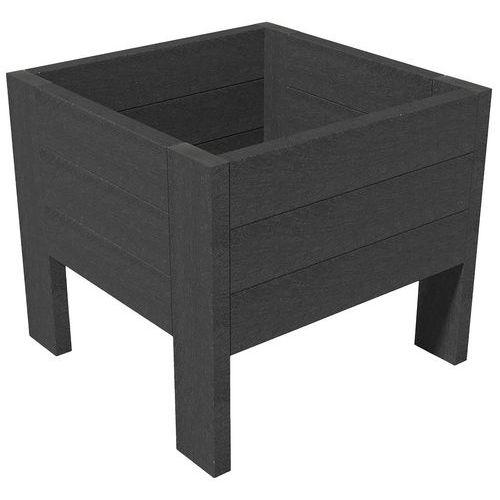 Jardinière 4 pieds 68 x 68 cm - gris thumbnail image 1