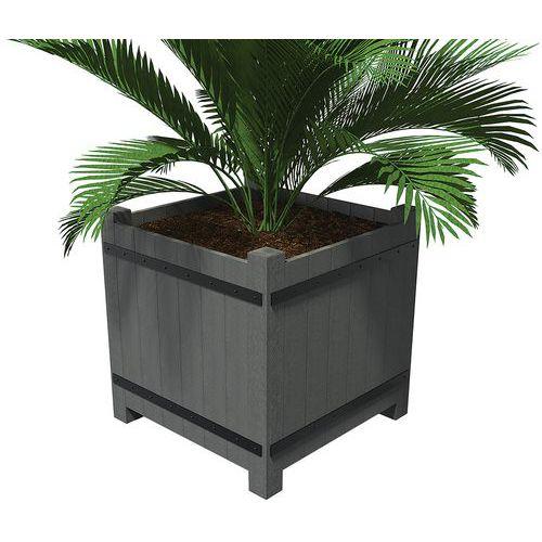 Bac à Oranger carré 102x102 cm - gris thumbnail image 1
