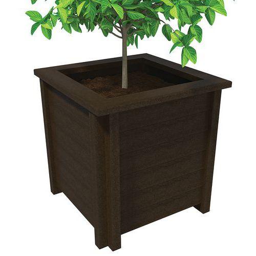 Jardinière Plazza 93x93 cm - marron thumbnail image 1