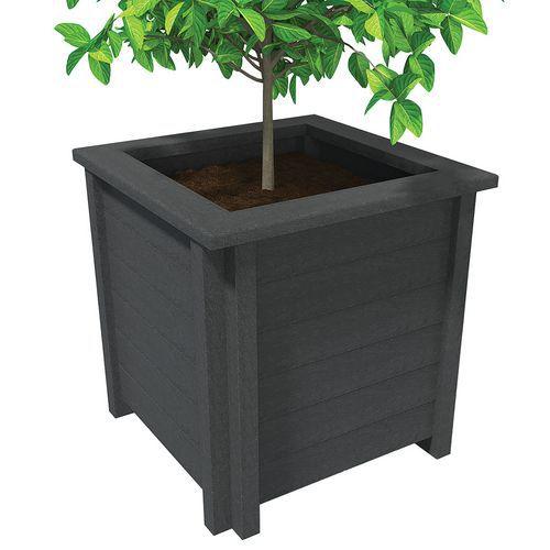 Jardinière Plazza 93x93 cm - gris thumbnail image 1