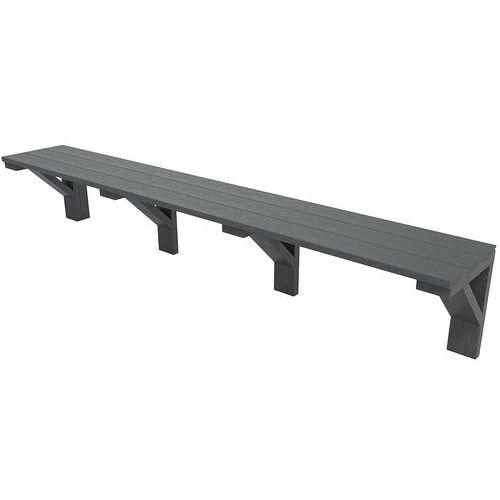 Etagère pour abri 270 x 41 cm - gris thumbnail image 1