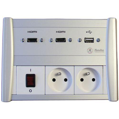 Illustration de : Kit déport VP interactif KLGK06 (2x HDMI) - Manutan Expert