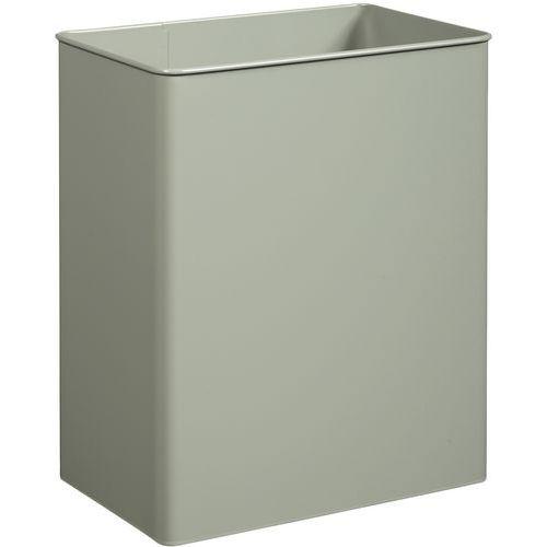Poubelle pivotante rectangulaire murale Tourny - 27l - gris ciment-Rossignol Pro thumbnail image 1