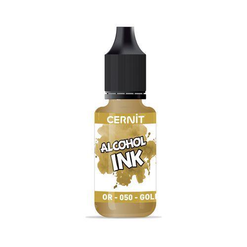 Cernit encre à l'alcool 20 ml Or thumbnail image 1